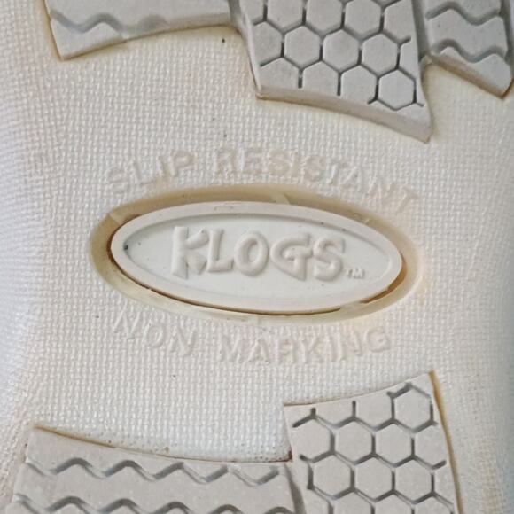 Women’s White Leather Klogs Comfort Slip Resistant Size 6 M - Picture 16 of 16